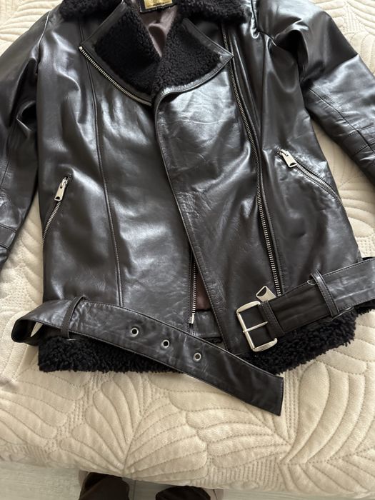 Натуральна дублянка на розмір хс-с