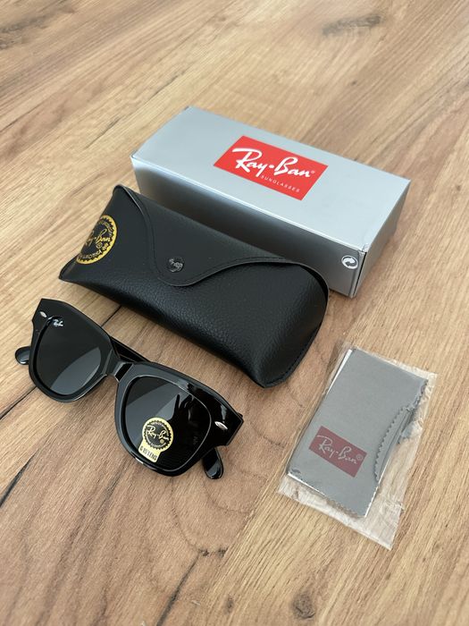 Óculos de Sol Ray-Ban State Street Pretos - Novos e Embalados