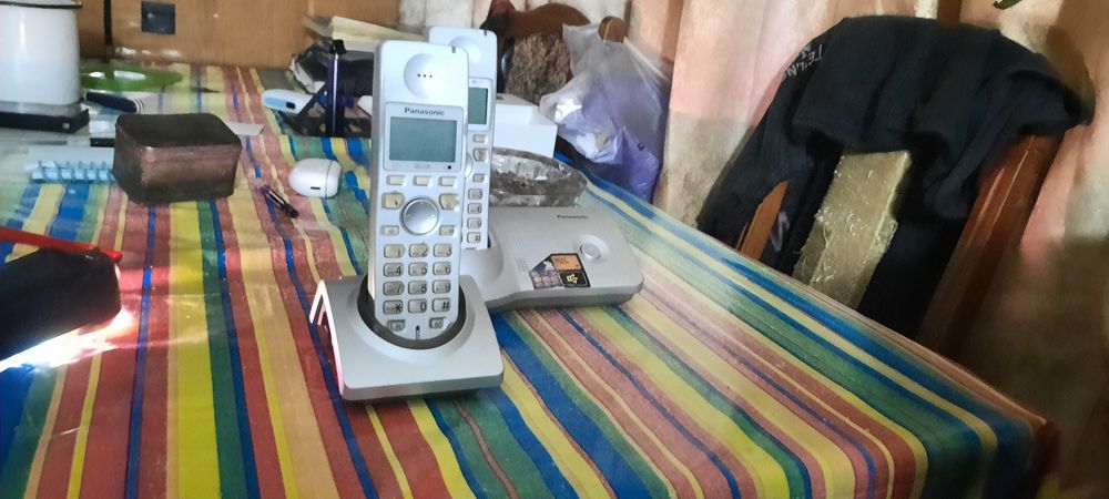 Радіотелефон Panasonic 2шт.станції.(оригінал)