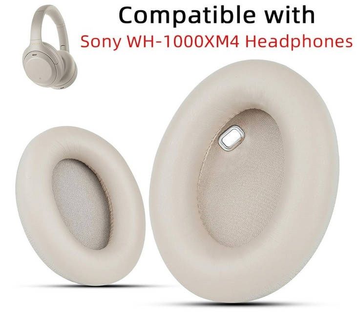 амбушюры для наушников Sony WH-1000XM4 Цвет Silver