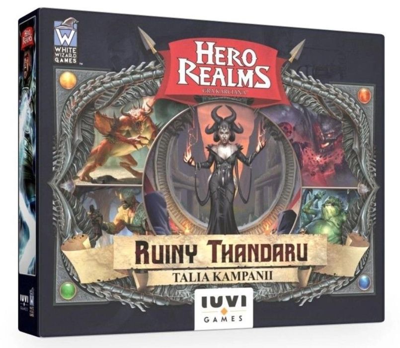 Hero Realms: Ruiny Thandaru IUVI Games IUVI Games pudełko,233x191 mm