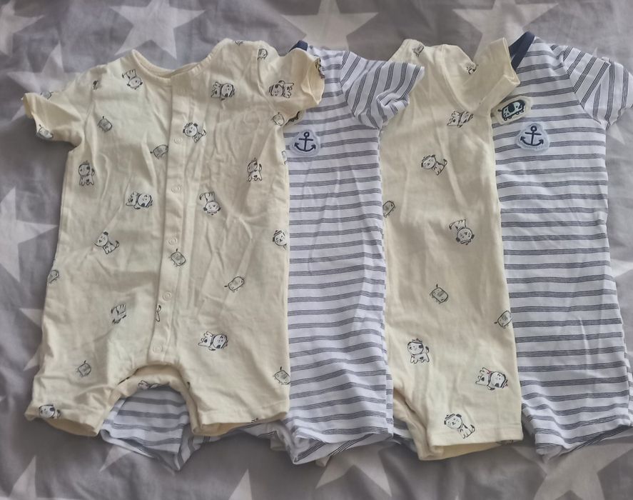 Paka ,Ciuszki ,Spioszki, bluzki,   6m do 12m