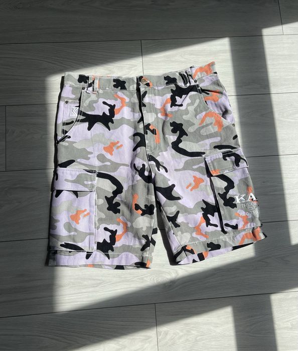 Karl Kani Cargo Camo Shorts