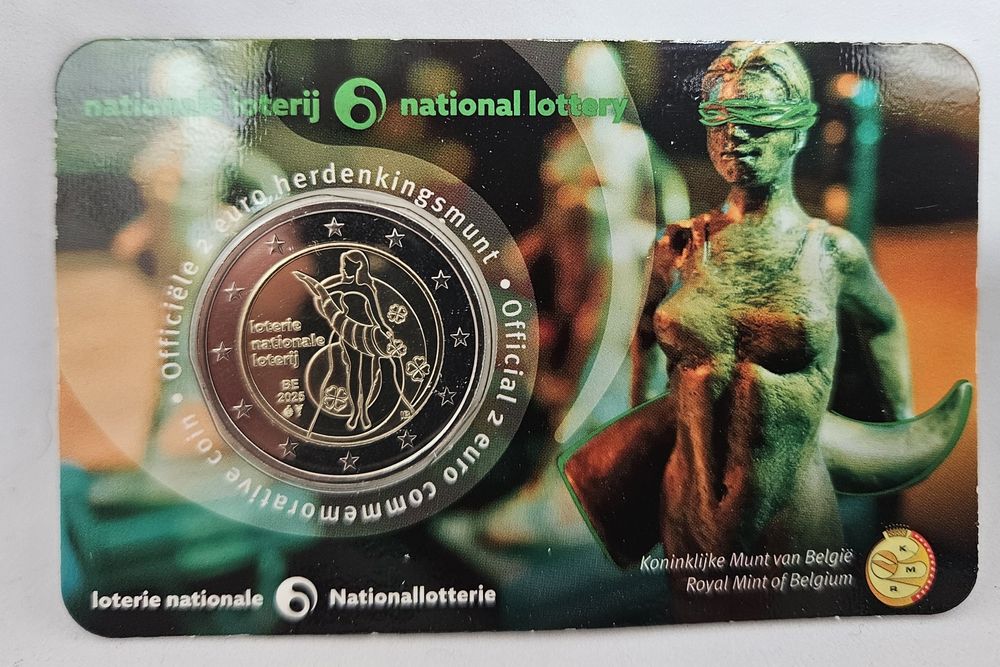 Moedas 2 euros comemorativas 2025