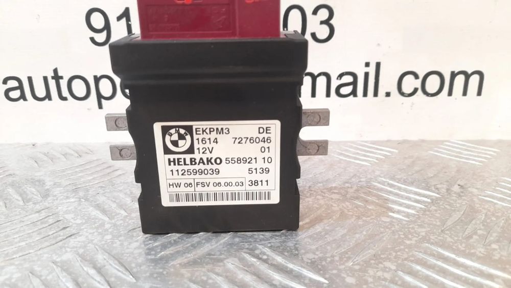 CENTRALINA BOMBA COMBUSTIVEL BMW SERIE 1 E81 16147276046 7276046