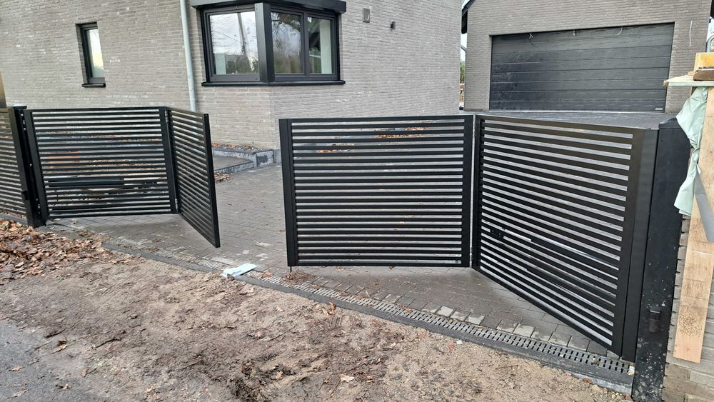 brama harmonijkowa brama składana