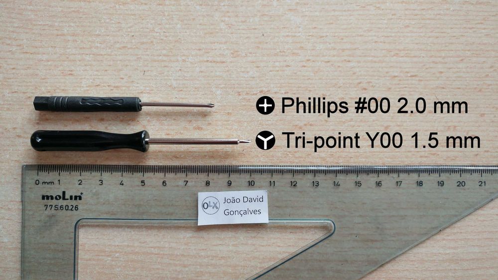 Kit chave Nintendo Switch, Joy-Con com chave tri-point Y00