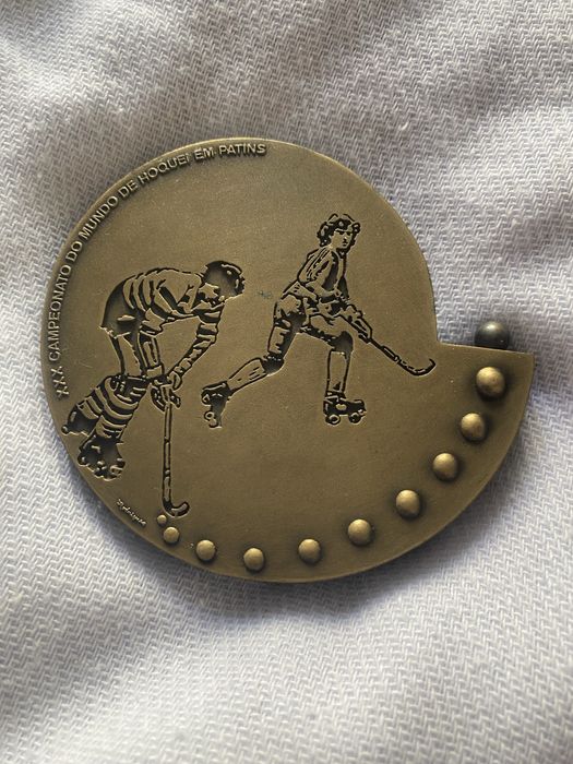 Medalha campeonato do mundo de joquei