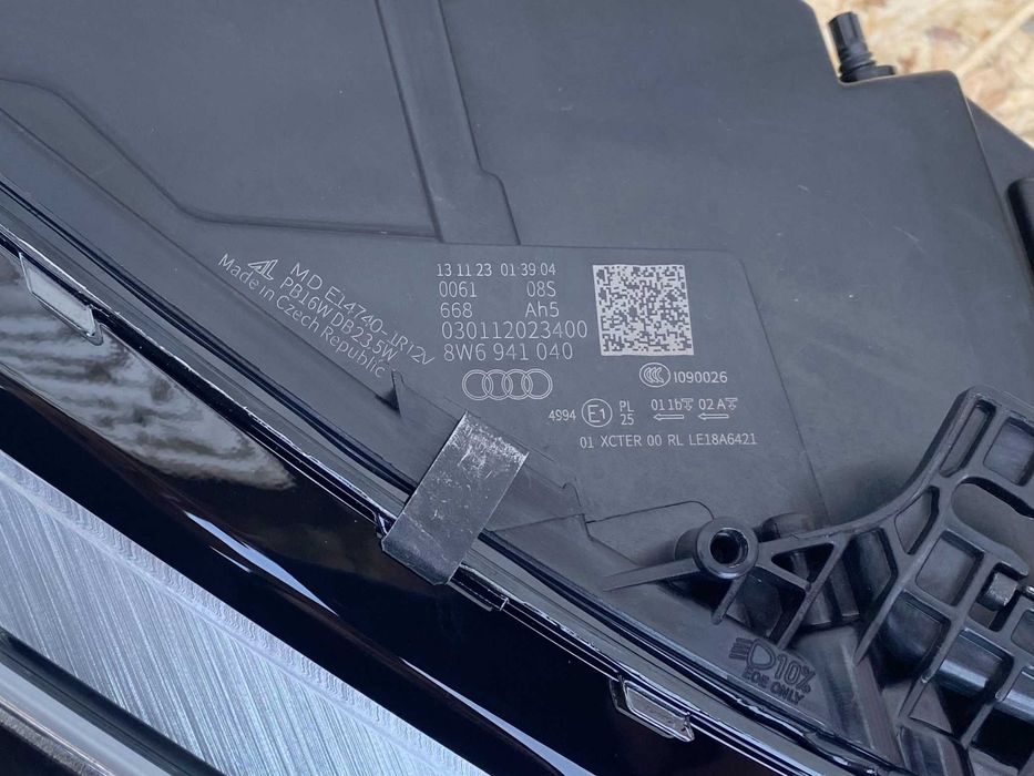 Фари Audi A5 F5 8W, S5 F5 8W LED Рестайл 2021+ З блоками Комплект