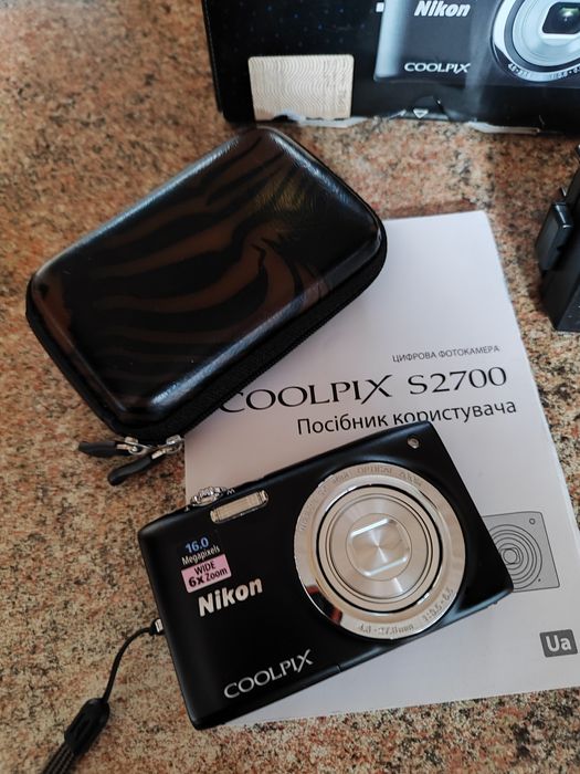 nikon coolpix s2700 - купити фототехніку, відеотехніку - Ціна на