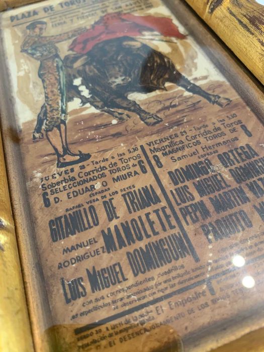 Tauromaquia rara Manolete