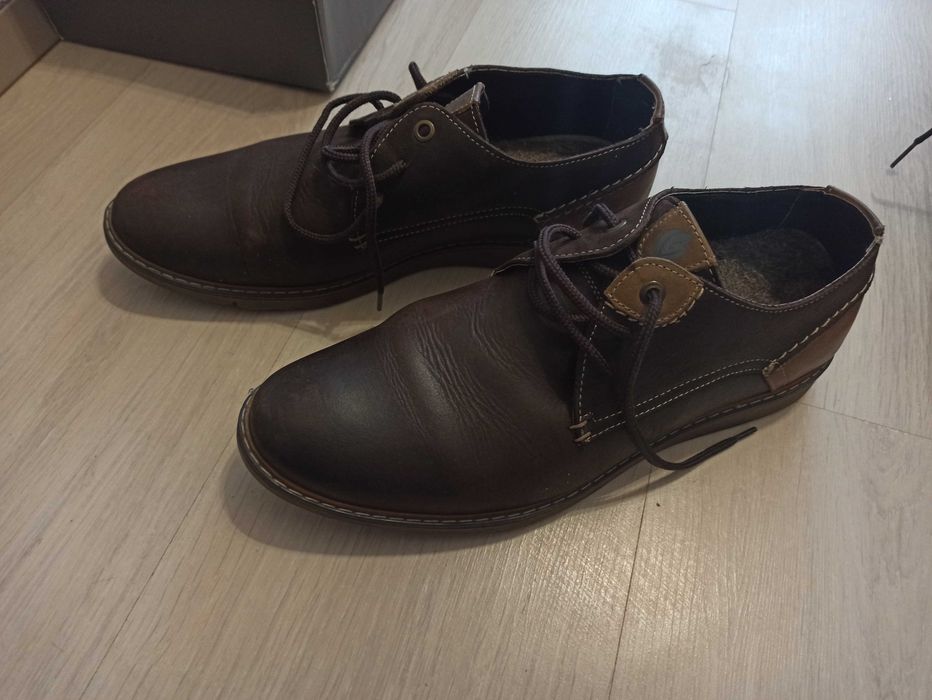 Мужские кожаные туфли