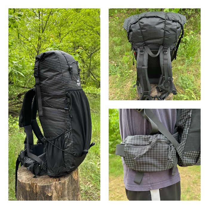 Рюкзак туристичний Naturehike Rock 40 60л, Helium 30л