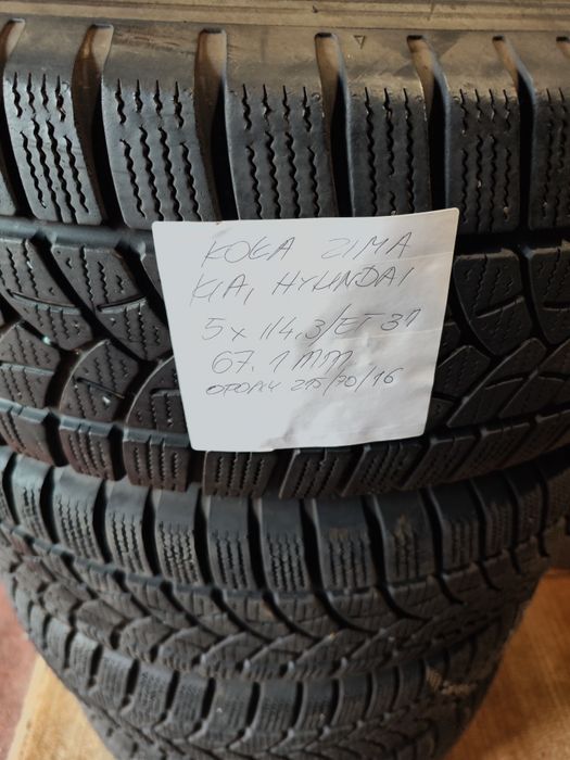 Koła zimowe Kia, Hyundai 16" 5x114,3