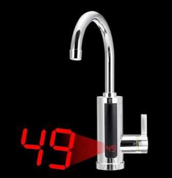 Кран проточный водонагреватель для кухни, ванной комнаты