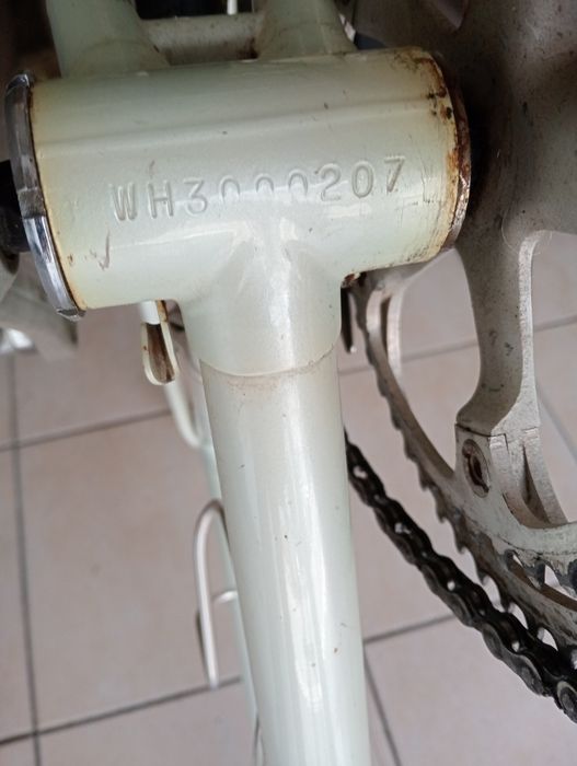 Quadro bicicleta raleich boa base para restauro