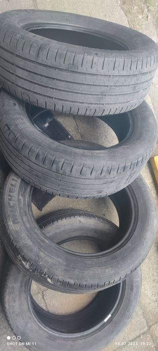 Opony letnie michelin i Continental 235/55/17 4 szt