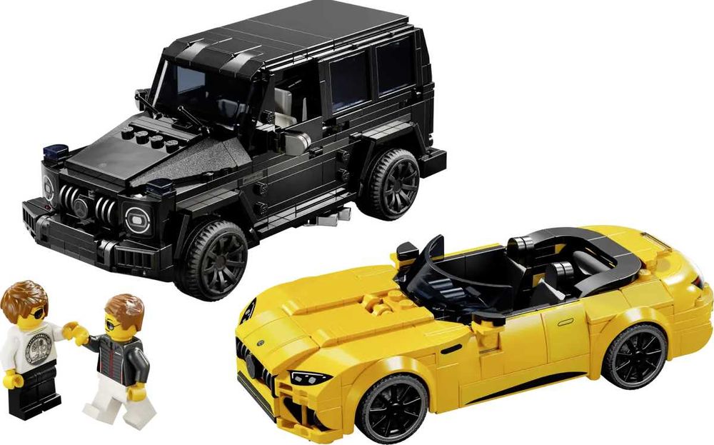 LEGO Speed Champions Mercedes-AMG G 63 i Mercedes-AMG SL 63
