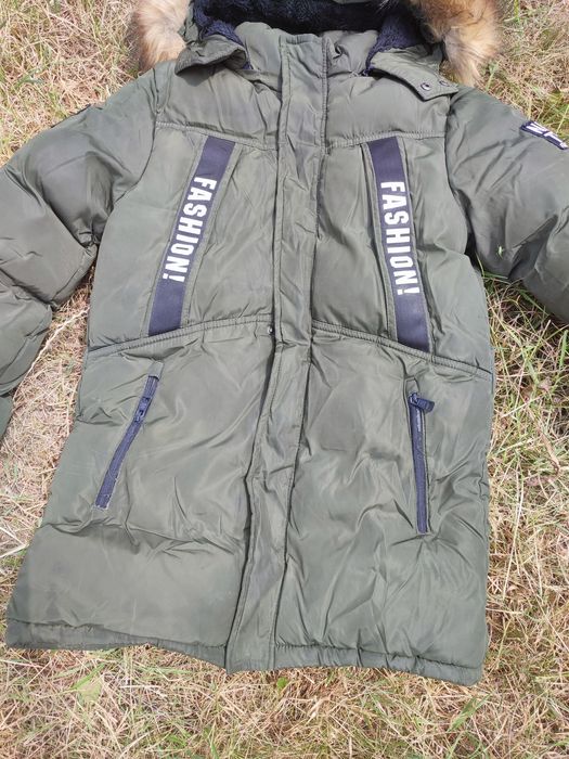 Куртка зимняя на мальчика 140-145