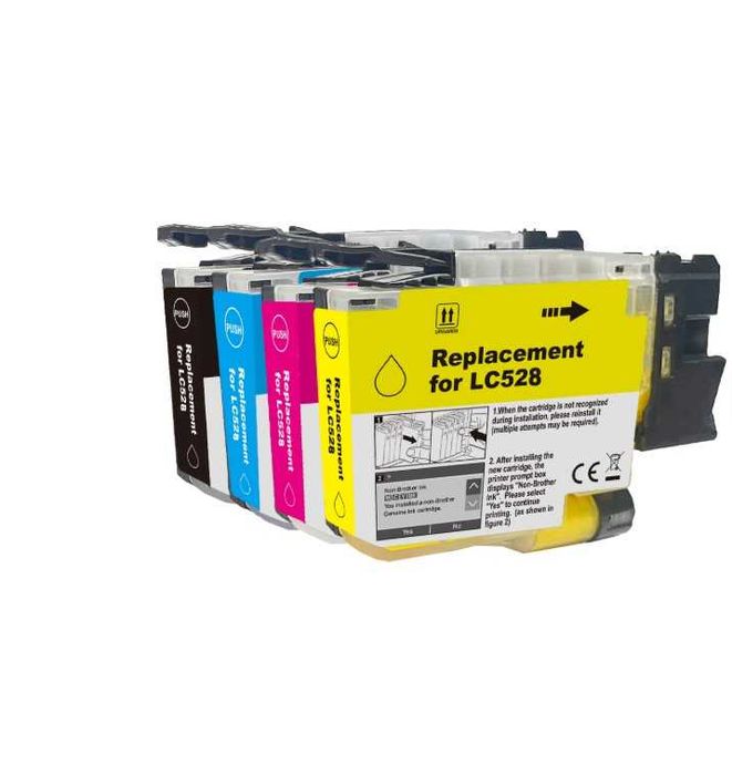 4X TUSZE DO LC528 nowość MFC-J6560DW MFC-J6760DW