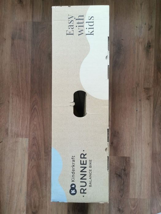 Nowy rowerek biegowy kinderkraft runner drewniany rower dziecięcy