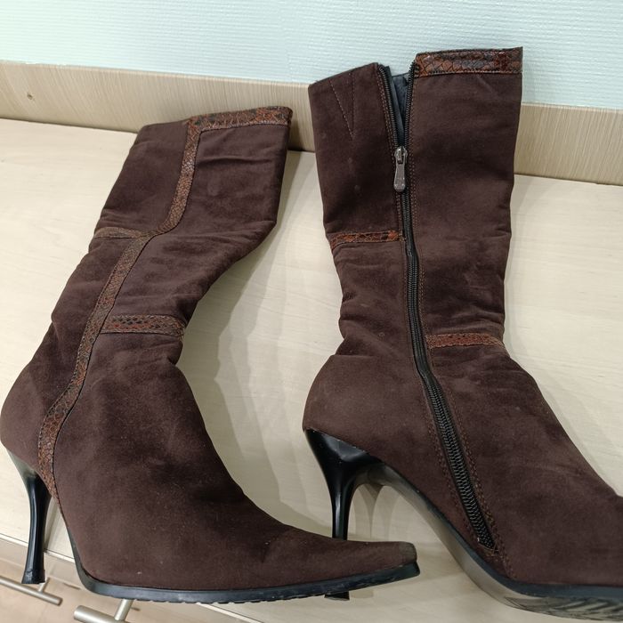 Сапоги  женские отдам за фрукты/сухофрукты