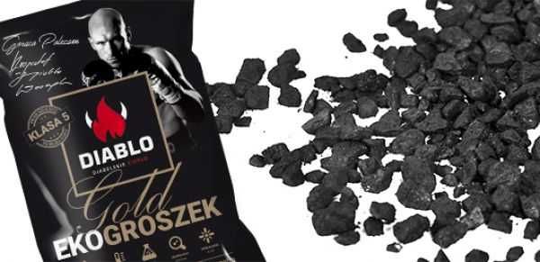 Węgiel groszek Diablo GOLD najwyższa jakość Warszawa okolice