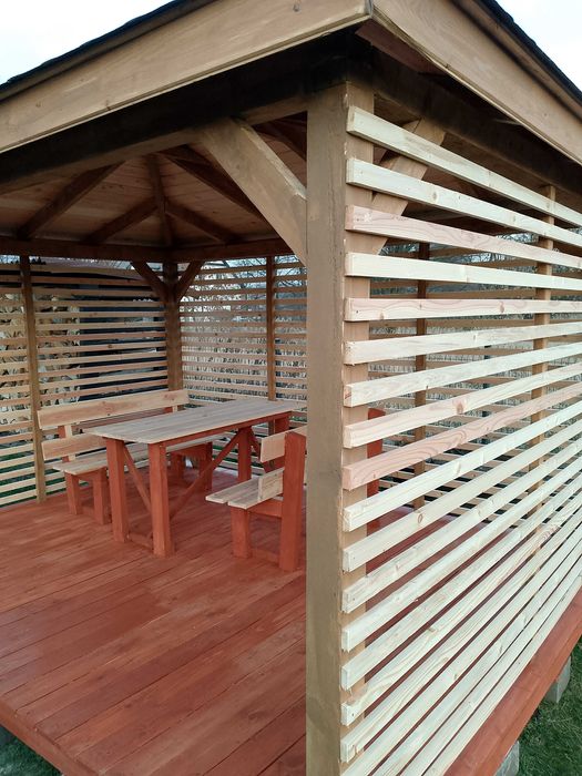 Altanka i meble ogrodowe