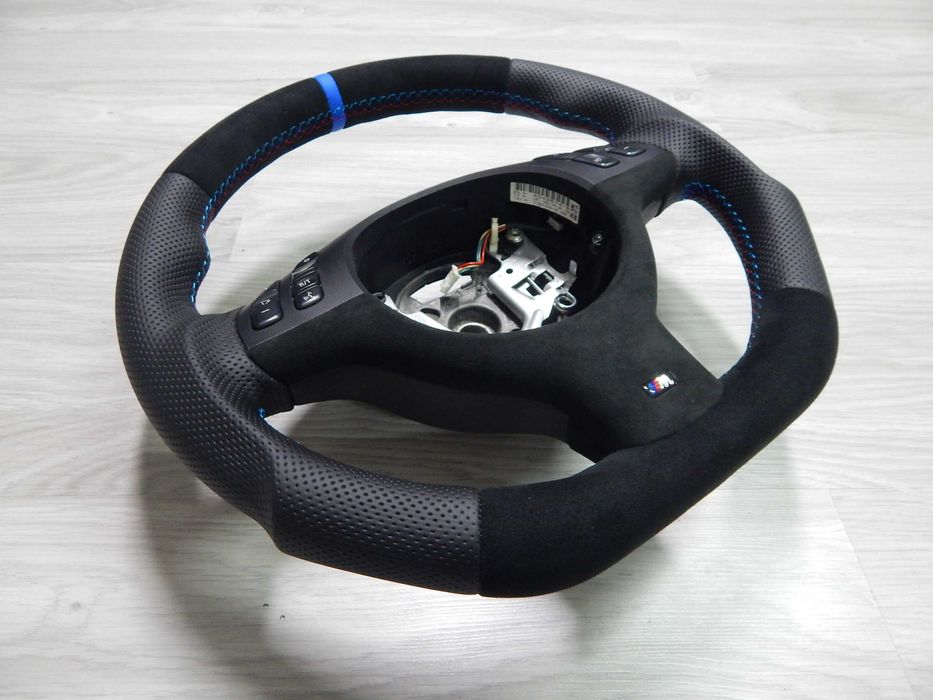 BMW E46 E39 Lift - kierownica nowa skóra sport M-Pakiet Alcantara