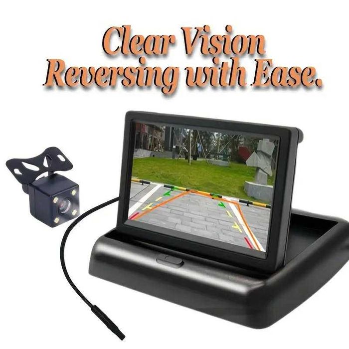 Visor com camara marcha a trás 100% novo em caixa 16,00€