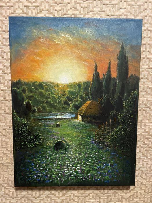 Картина масло холст