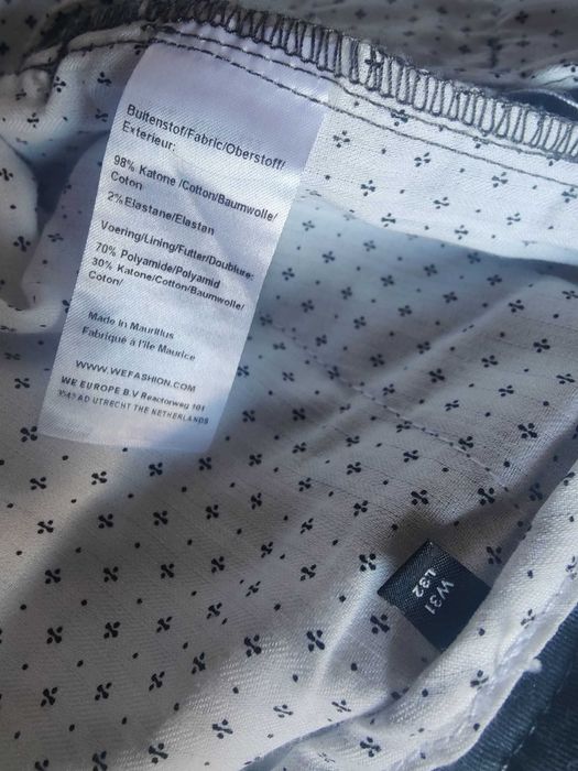 Джинсы (chino W. E. Fashion Germany w31 stretch grey.
