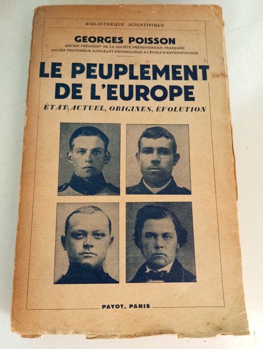 Georges Poisson - Le Peuplement de L' Europe