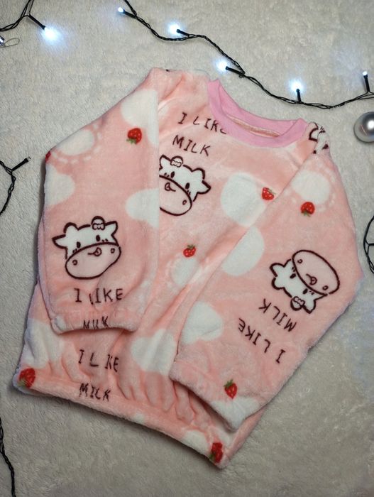 Тепла піжама для дівчинки