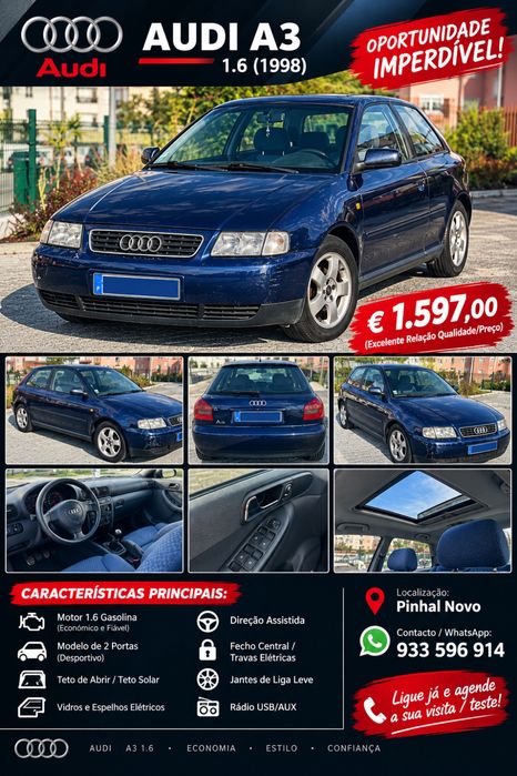 Audi A3 grande oportunidade.