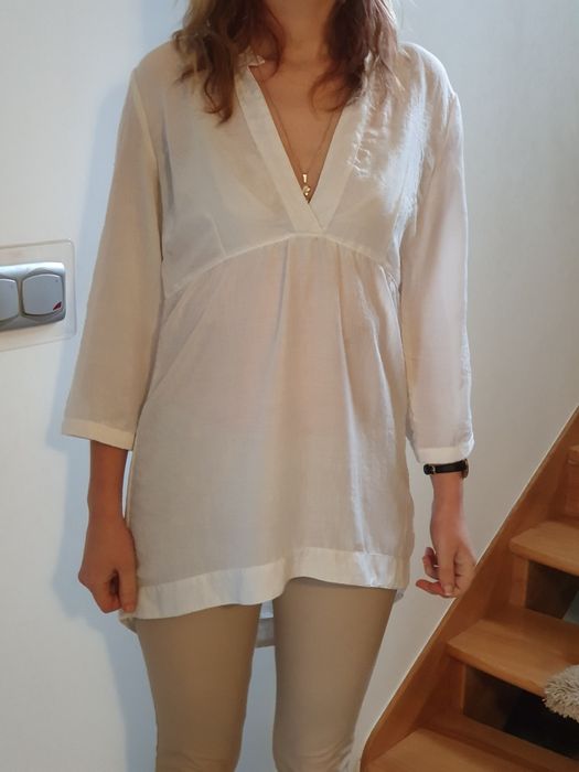 Biała damska bluzka M Vero moda