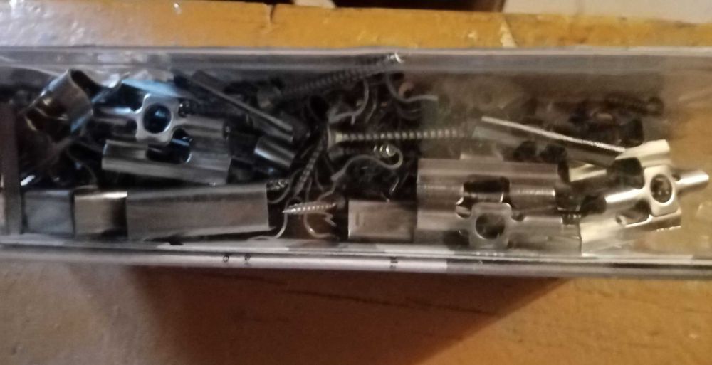 Zestaw klipsów/wkrętów do montażu tarasu SEDPA XYLTECH