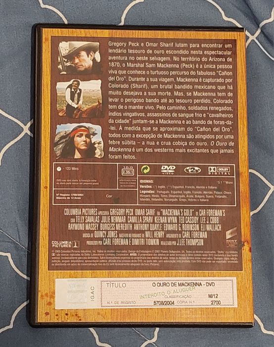 O Ouro de Mackenna (dvd)