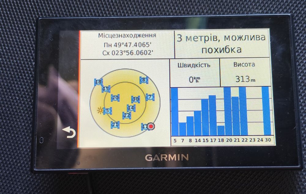 Навігатор Garmin dezl-570 для вантажівок
