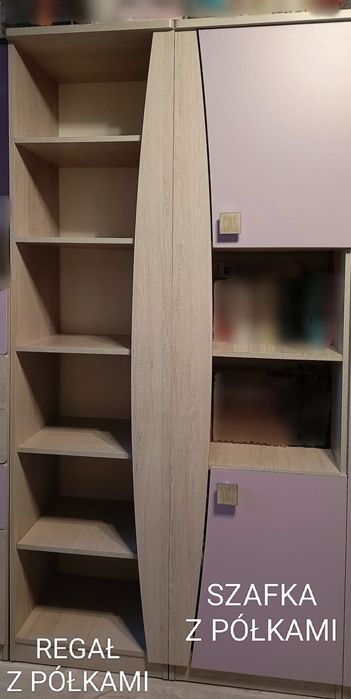 OKAZJA! Meble młodzieżowe TENUS - 9 ELEMENTÓW.