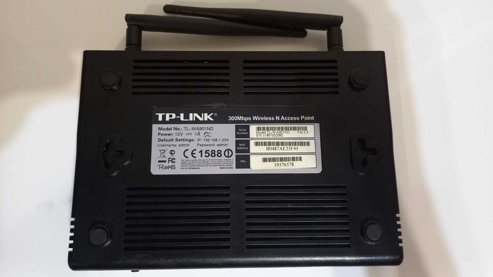 Точка доступу TP-Link TL-WA901ND + Wi Fi роутер D-Link DI 624+