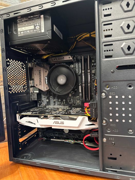 Компьютер Ryzen 3 1200/ B450/ 16GB/ 500W/ 1TB/ SSD128/ GTX 1060/ 19"