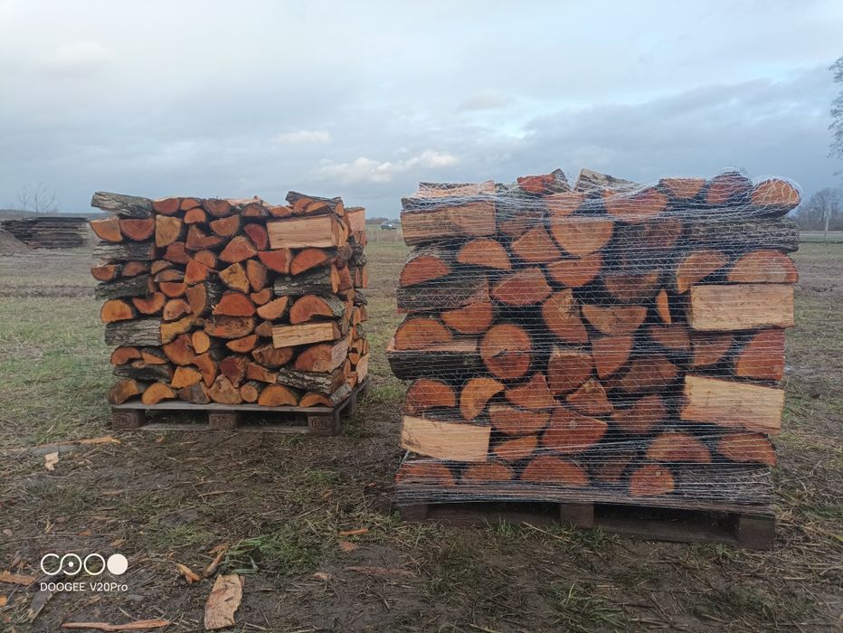 Drewno kominkowe opałowe Sosna Olcha Brzoza Dąb Akacja Klon