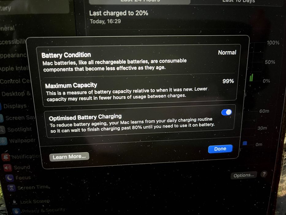 Apple MacBook Pro 13" M1 16GB/512GB, 99% bateria - jak nowy