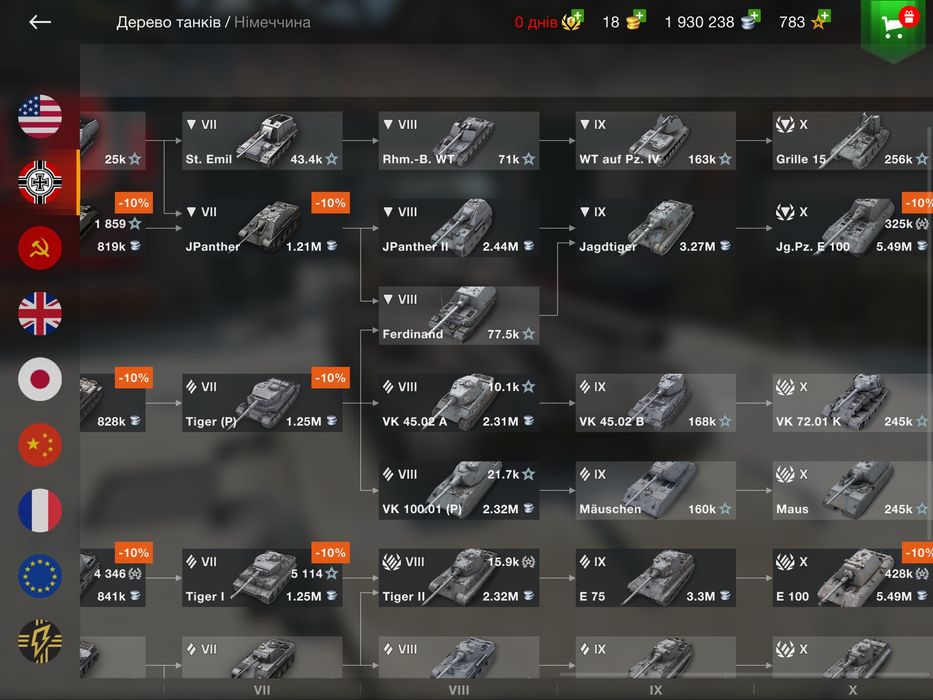Акаунт world of tanks blitz