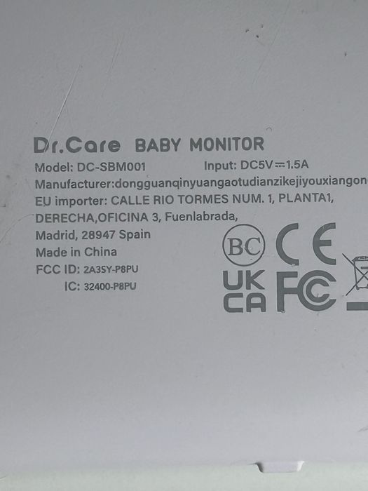 Dr. Care niania elektroniczna wifi aplikacja