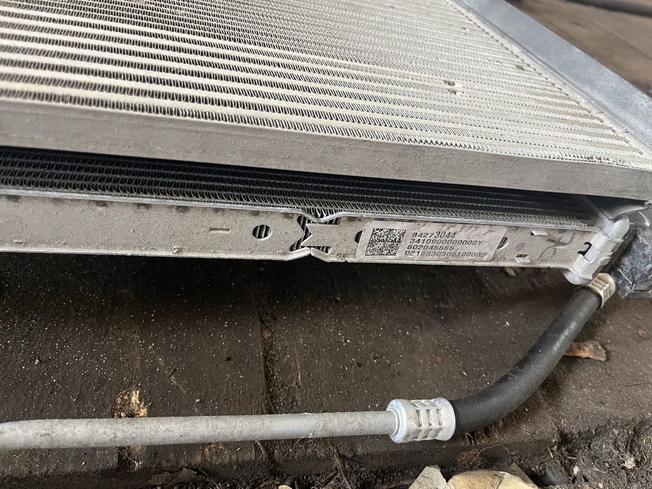 Chevrolet equinox 2019-2024 диффузор радиатор интеркулер