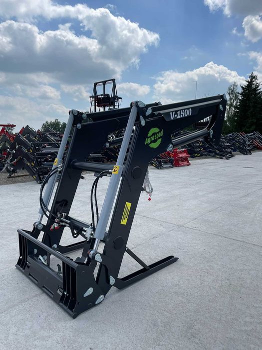 Ładowacz V-1500 AGROSPED Nowy mega solidny tur do URSUS / ZETOR / MTZ