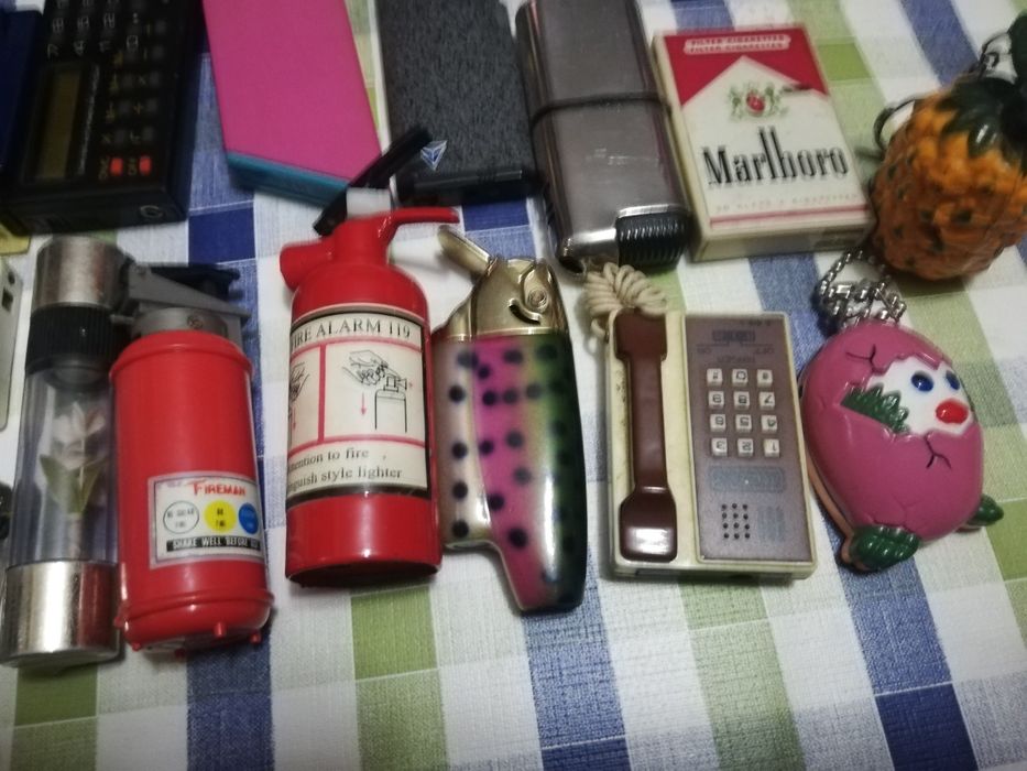 Isqueiros a gaz de colecção