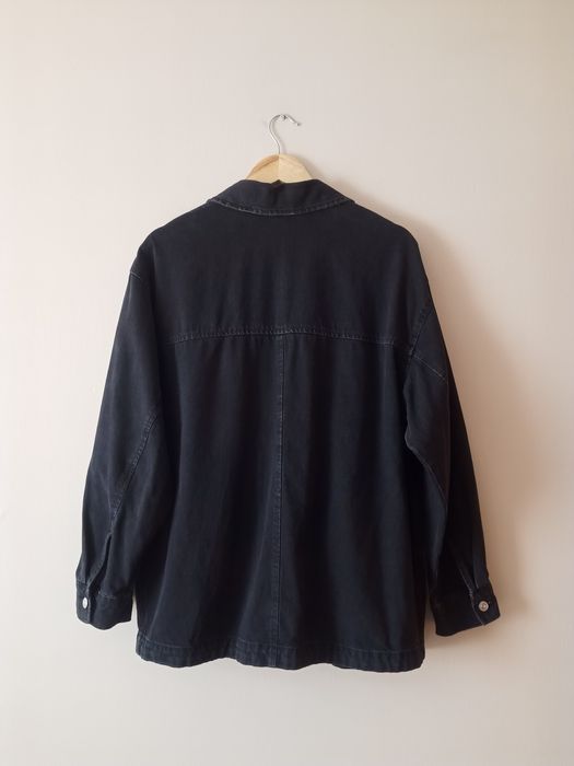 H&M koszulowa jeansowa kurtka oversize